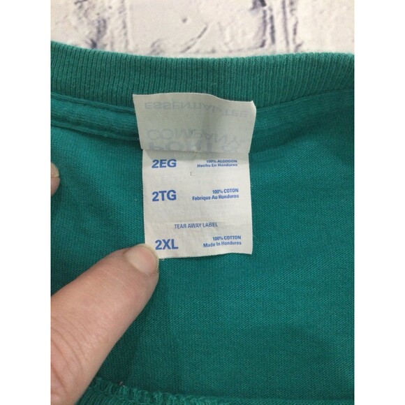 Port & Co T-Shirt Men’s Size 2XL Color Teal Coastal Carolina Chanticleers Tee - Picture 5 of 9